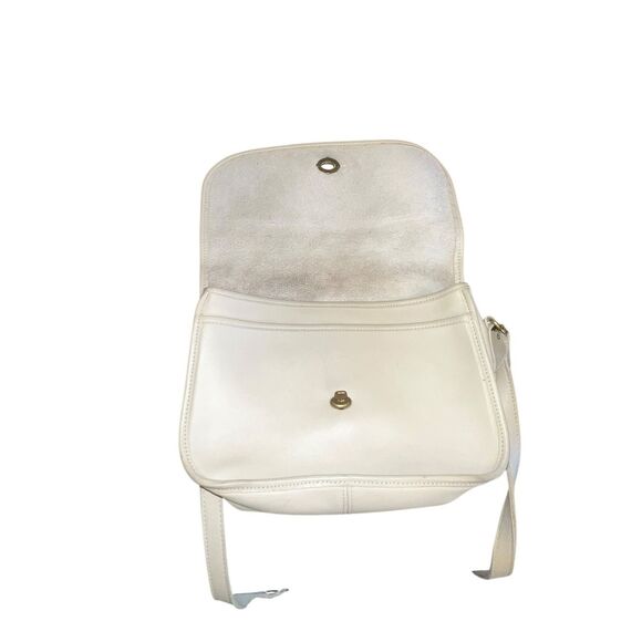 Coach vintage bone color glovetanned Minimalist Leather Cross Body Bag - Picture 10 of 14